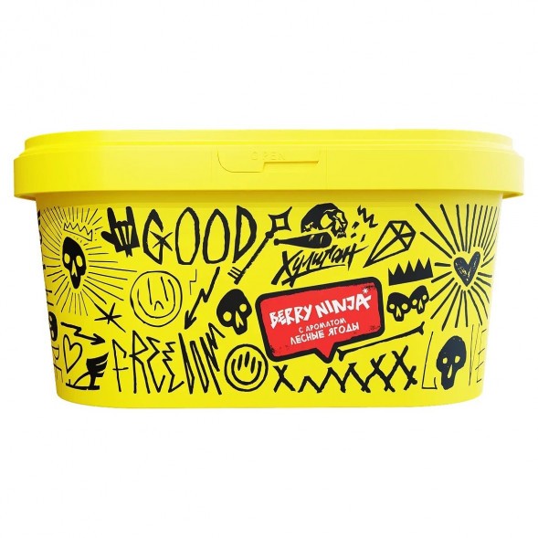Табак Хулиган - Berry Ninja (Лесные Ягоды, 200 грамм) купить в Тольятти