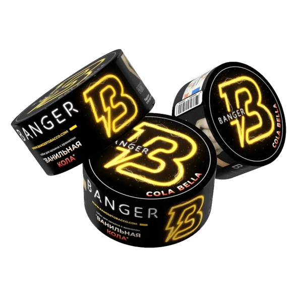Табак Banger - Cola Bella (Ванильная Кола, 100 грамм) купить в Тольятти
