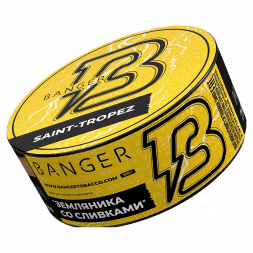 Табак Banger - Saint-Tropez (Земляника со Сливками, 100 грамм)
