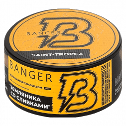 Табак Banger - Saint-Tropez (Земляника со Сливками, 100 грамм)