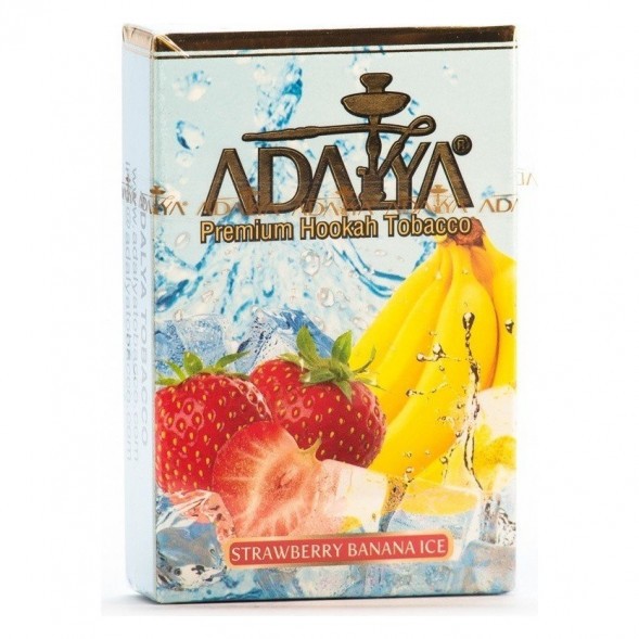 Табак Adalya - Strawberry Banana Ice (Ледяная Клубника и Банан, 200 грамм) купить в Тольятти