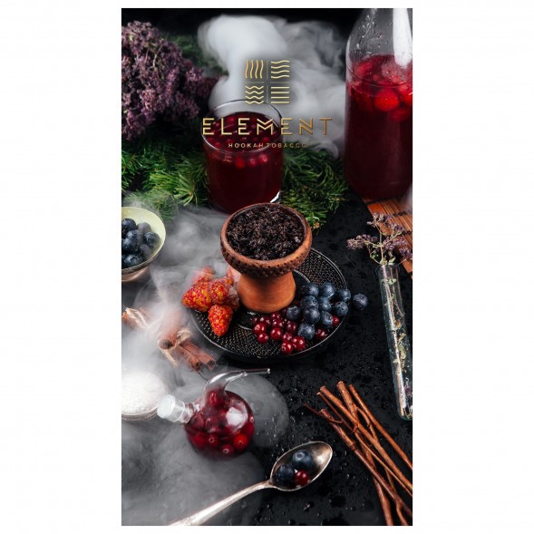 Табак Element Вода - Wildberry Mors (Ягодный морс, 100 грамм) купить в Тольятти