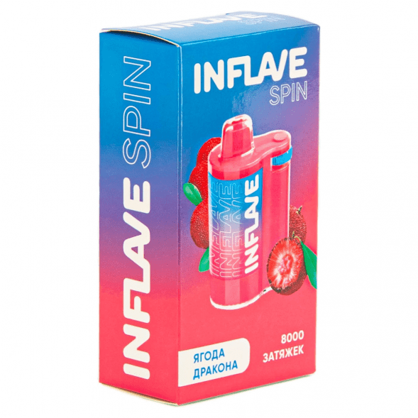 INFLAVE SPIN - Ягода Дракона (8000 затяжек) купить в Тольятти