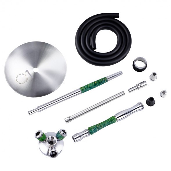 Кальян UNION - Fibonacci Стаб (Зелёный, Без Колбы) купить в Тольятти