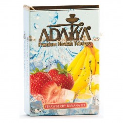 Табак Adalya - Strawberry Banana Ice (Ледяная Клубника и Банан, 50 грамм, Акциз)