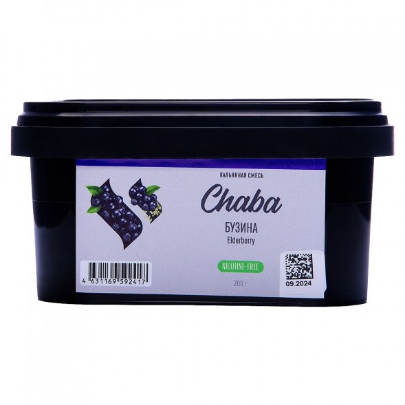 Смесь Chaba - Elderberry (Бузина, 200 грамм, Без никотина) купить в Тольятти