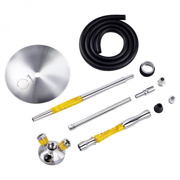 Кальян UNION - Fibonacci Стаб (Жёлтый, Без Колбы) купить в Тольятти