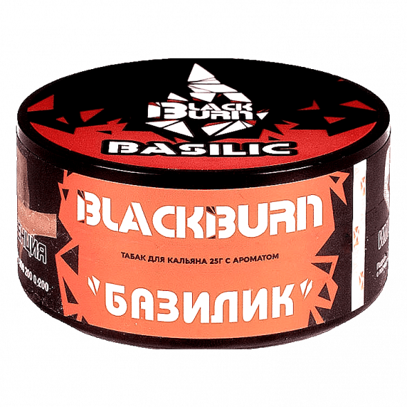 Табак BlackBurn - Basilic (Базилик, 25 грамм) купить в Тольятти