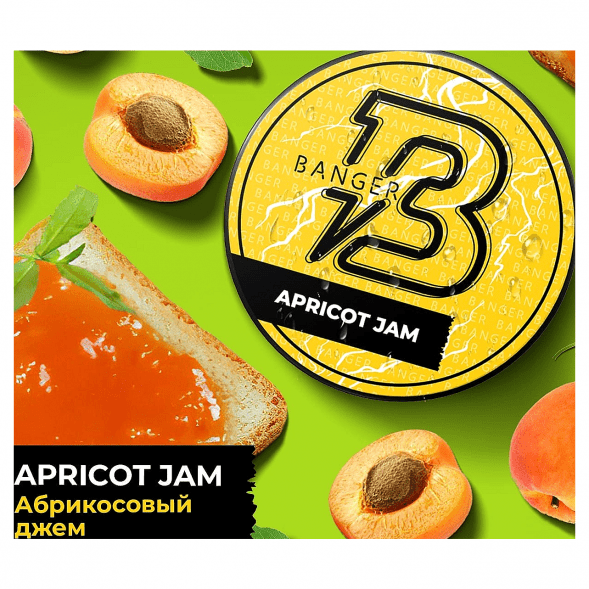 Табак Banger - Apricot Jam (Абрикосовый Джем, 25 грамм) купить в Тольятти