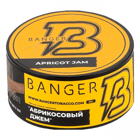 Табак Banger - Apricot Jam (Абрикосовый Джем, 25 грамм) купить в Тольятти