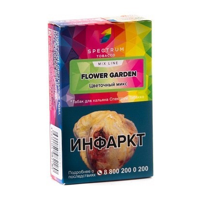Табак Spectrum Mix Line - Flower Garden (Цветочный Микс, 40 грамм) купить в Тольятти