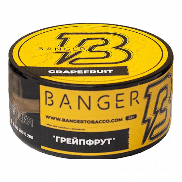 Табак Banger - Grapefruit (Грейпфрут, 25 грамм) купить в Тольятти