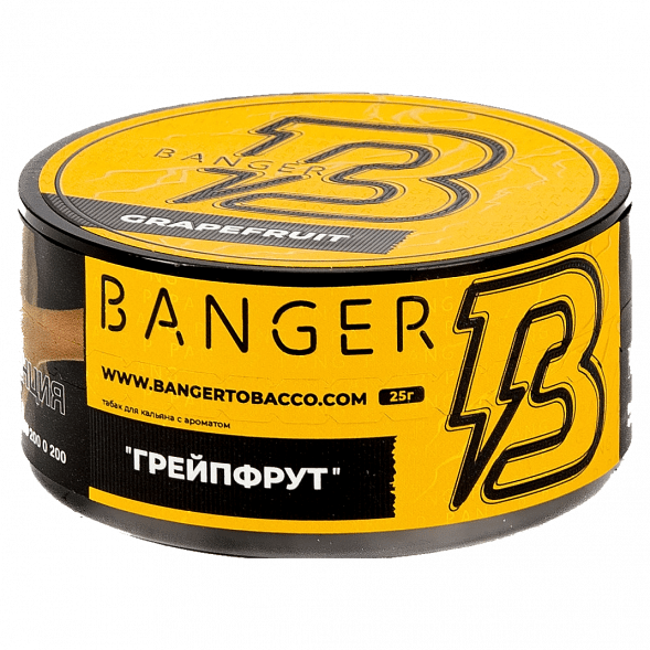Табак Banger - Grapefruit (Грейпфрут, 25 грамм) купить в Тольятти