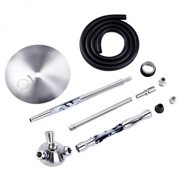 Кальян UNION - Fibonacci Акрил Чёрный II (Без Колбы) купить в Тольятти