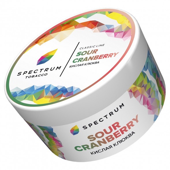 Табак Spectrum - Sour Cranberry (Кислая Клюква, 200 грамм) купить в Тольятти