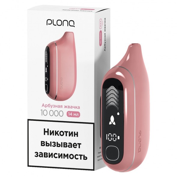 PLONQ MAX PRO - Арбузная Жвачка (10000 затяжек) купить в Тольятти