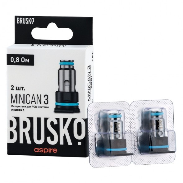 Испарители для Brusko Minican 3 (AF Mesh Coil, 0.8 Ом, 2 шт.) купить в Тольятти