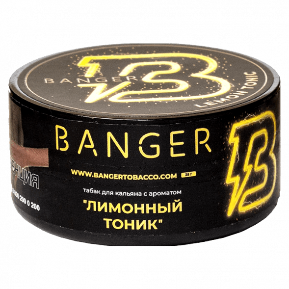 Табак Banger - Lemon Tonik (Лимонный Тоник, 25 грамм) купить в Тольятти
