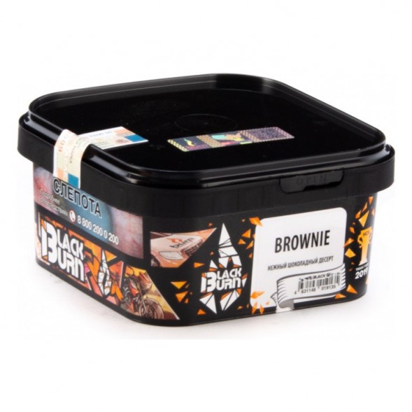 Табак BlackBurn - Brownie (Шоколадный Десерт, 200 грамм) купить в Тольятти