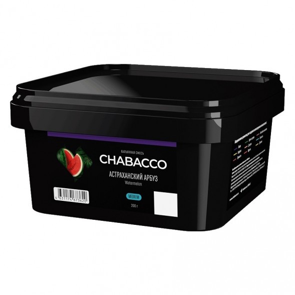 Смесь Chabacco MEDIUM - Watermelon Astrakhan (Астраханский Арбуз, 200 грамм) купить в Тольятти