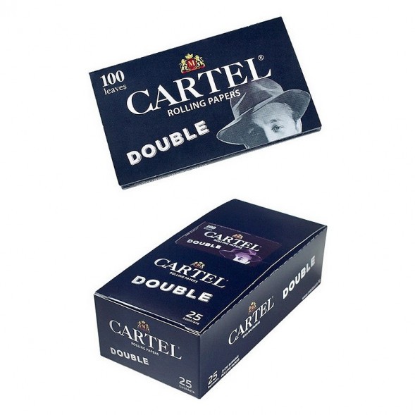 Бумага для самокруток Cartel - Double Black (100 штук) купить в Тольятти