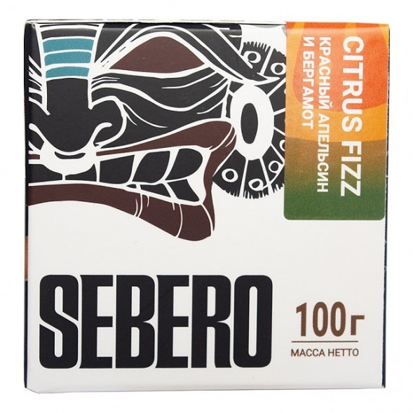 Табак Sebero - Citrus Fizz (Красный Апельсин и Бергамот, 100 грамм) купить в Тольятти