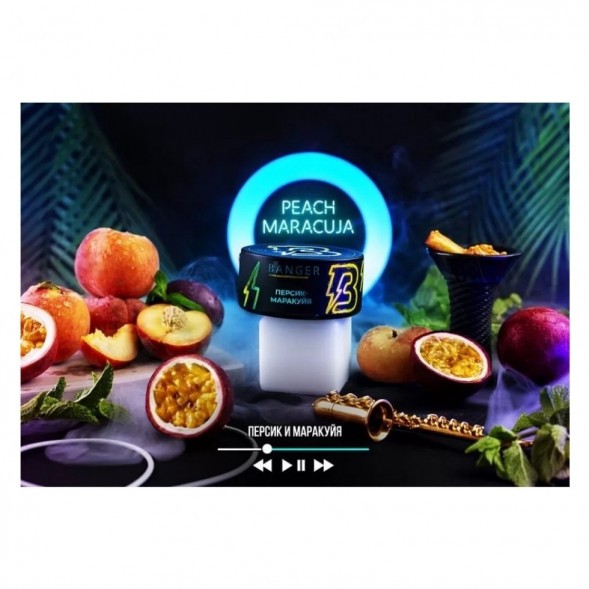 Табак Banger - Peach Maracuja (Персик, Маракуйя, 25 грамм) купить в Тольятти