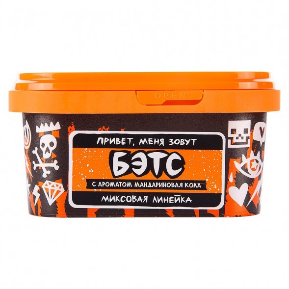 Табак Хулиган - Бэтс (Мандариновая Кола, 200 грамм) купить в Тольятти
