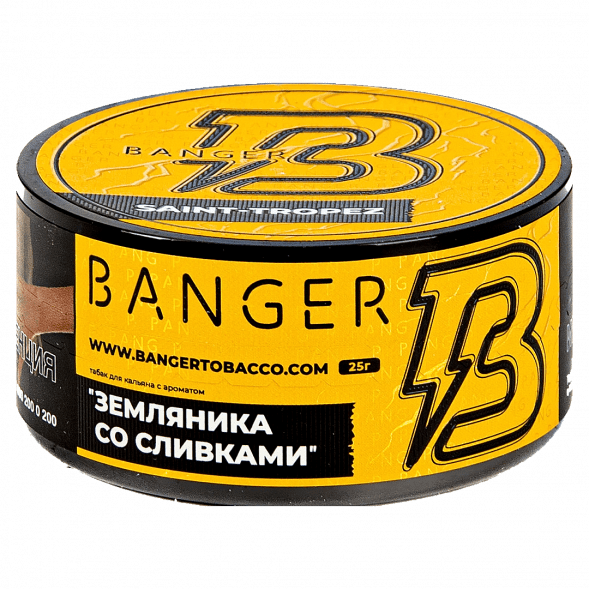 Табак Banger - Saint-Tropez (Земляника со Сливками, 25 грамм) купить в Тольятти