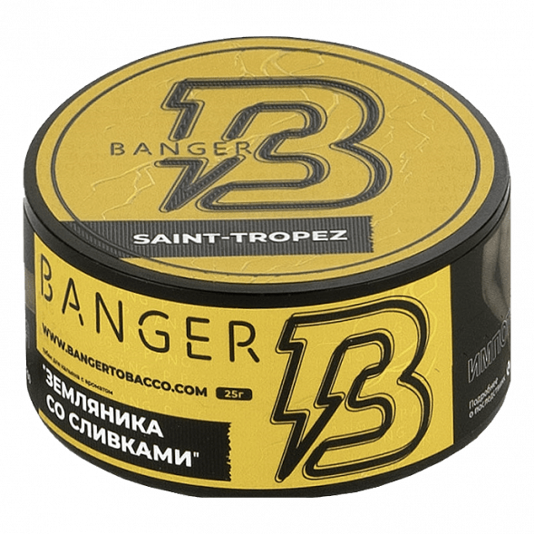 Табак Banger - Saint-Tropez (Земляника со Сливками, 25 грамм) купить в Тольятти