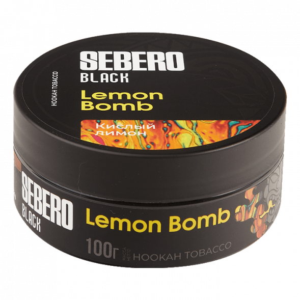 Табак Sebero Black - Lemon Bomb (Кислый Лимон, 100 грамм) купить в Тольятти