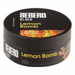 Табак Sebero Black - Lemon Bomb (Кислый Лимон, 100 грамм)