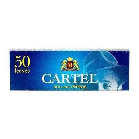 Бумага для самокруток Cartel - Blue (50 штук) купить в Тольятти