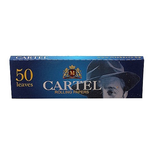Бумага для самокруток Cartel - Blue (50 штук) купить в Тольятти