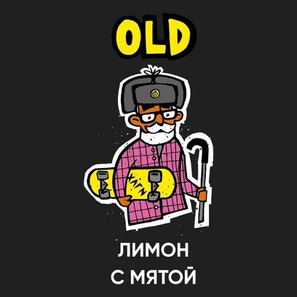 Табак Хулиган Hard - OLD (Лимон с Мятой, 200 грамм) купить в Тольятти