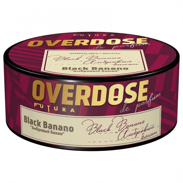 Табак Overdose - Black Banano (Амбровый Банан, 100 грамм) купить в Тольятти