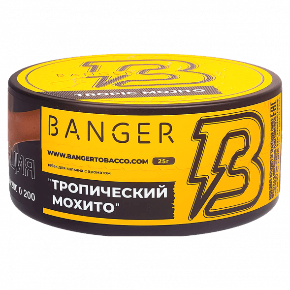 Табак Banger - Tropic Mojito (Тропический Мохито, 25 грамм) купить в Тольятти