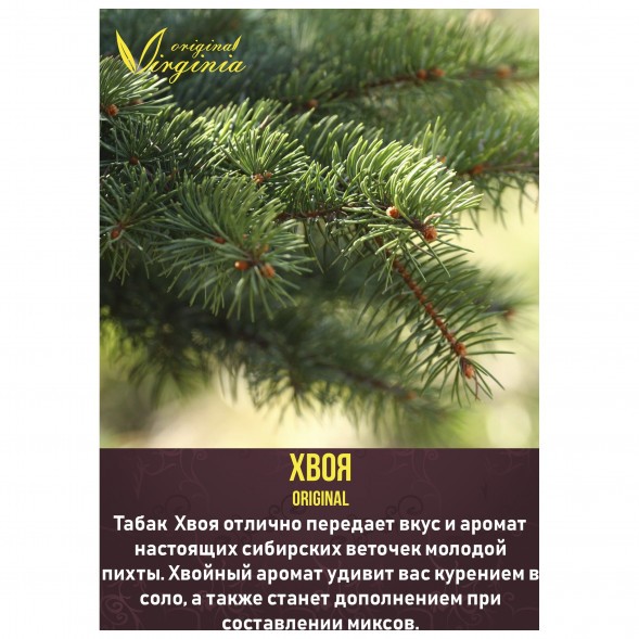 Табак Original Virginia ORIGINAL - Хвоя (50 грамм) купить в Тольятти