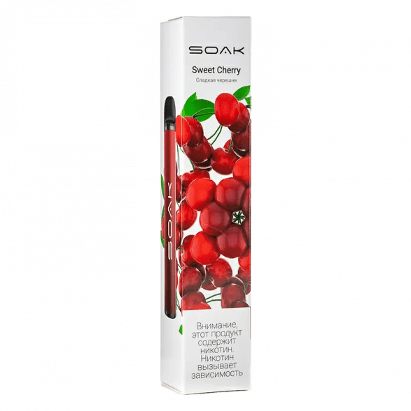 SOAK X - Sweet Cherry (Сладкая Черешня, 2200 затяжек) купить в Тольятти
