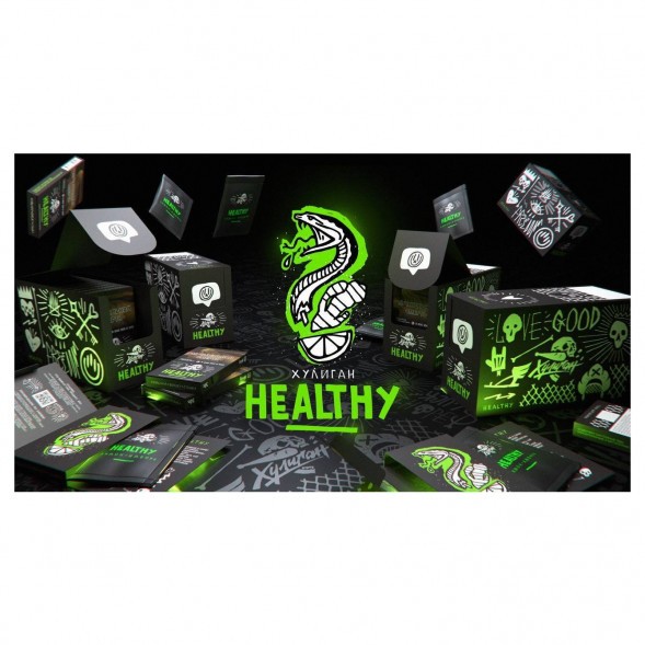 Табак Хулиган - Healthy (Имбирь и Лимон, 25 грамм) купить в Тольятти