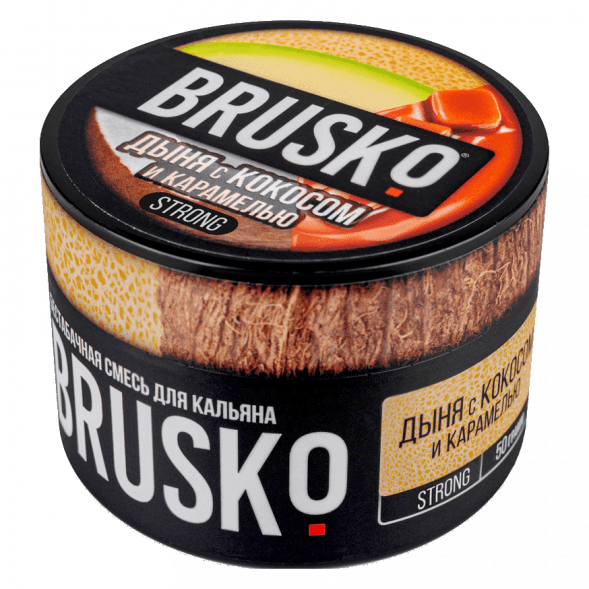 Смесь Brusko Strong - Дыня с Кокосом и Карамелью (50 грамм) купить в Тольятти