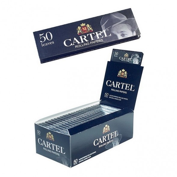 Бумага для самокруток Cartel - Black (50 штук) купить в Тольятти