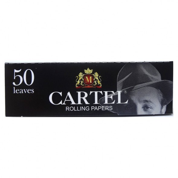 Бумага для самокруток Cartel - Black (50 штук) купить в Тольятти