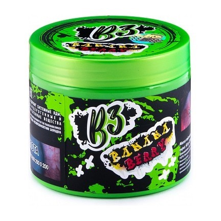 Табак B3 - Banana Berry (Банан и Ягоды, 250 грамм) купить в Тольятти