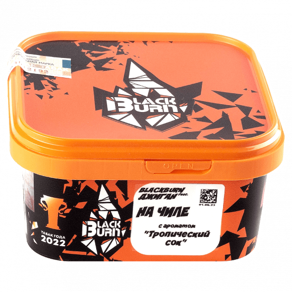Табак BlackBurn - На Чиле (Тропический Сок, 200 грамм) купить в Тольятти
