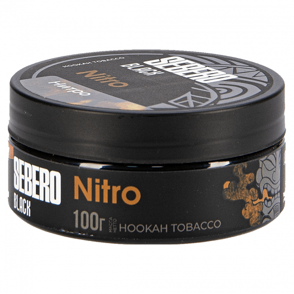 Табак Sebero Black - Nitro (Нитро, 100 грамм) купить в Тольятти