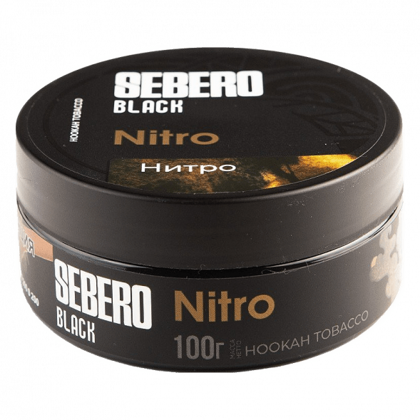 Табак Sebero Black - Nitro (Нитро, 100 грамм) купить в Тольятти