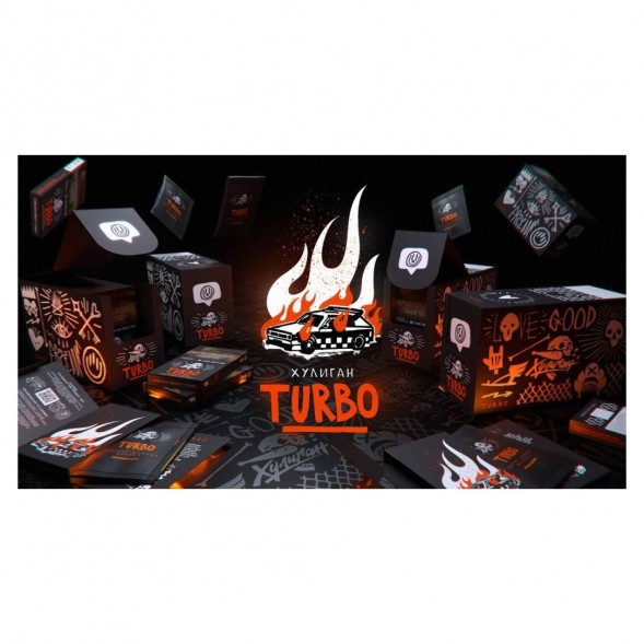 Табак Хулиган - Turbo (Арбузно-Дынная Жвачка, 25 грамм) купить в Тольятти