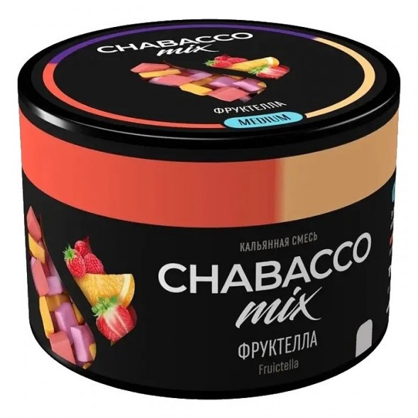 Смесь Chabacco MIX MEDIUM - Fruictella (Фруктелла, 40 грамм) купить в Тольятти