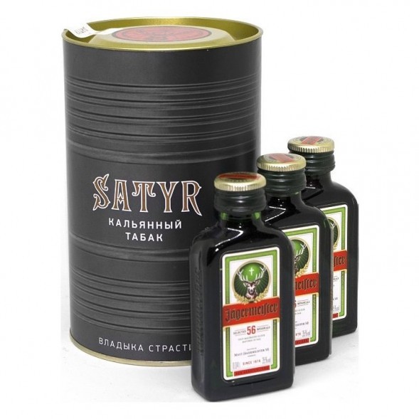 Табак Satyr Platinum - Jagermeister Limited Edition (Егермейстер Лимитед, 100 грамм) купить в Тольятти